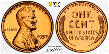 1957 1C PR66RD