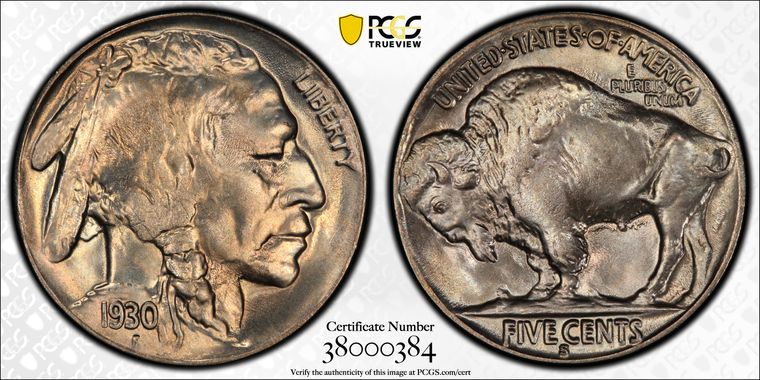 Cert 38000384 - Coin Image