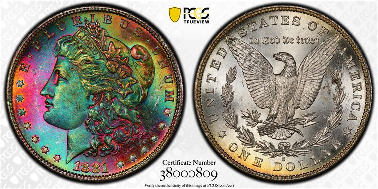 Cert 38000809 - Coin Image