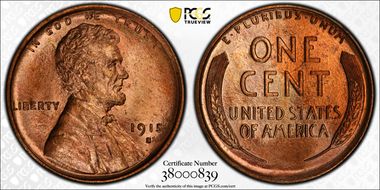 1915-S 1C MS65RD