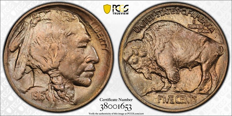 Cert 38001653 - Coin Image