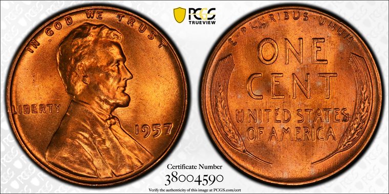 Cert 38004590 - Coin Image