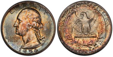 1956 25C MS67+