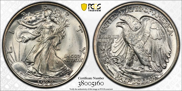 Cert 38005160 - Coin Image