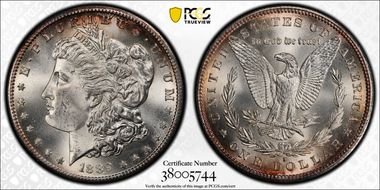 1889-S $1 MS65