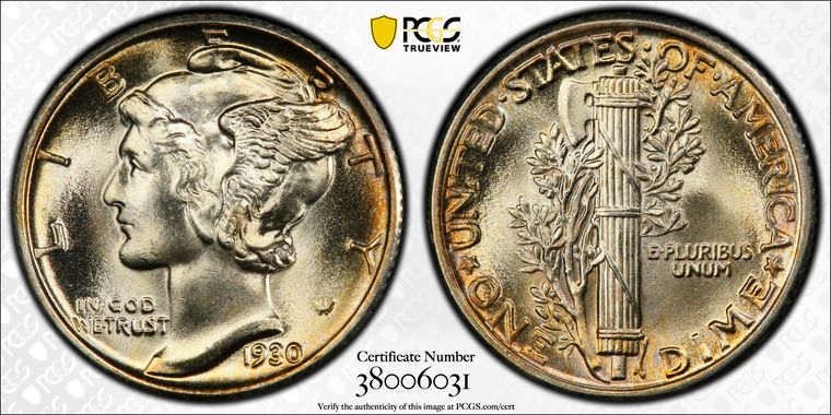 Cert 38006031 - Coin Image