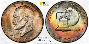 1976-D $1 Type 2 MS63