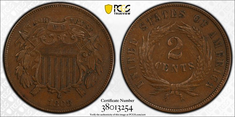 Cert 38013254 - Coin Image