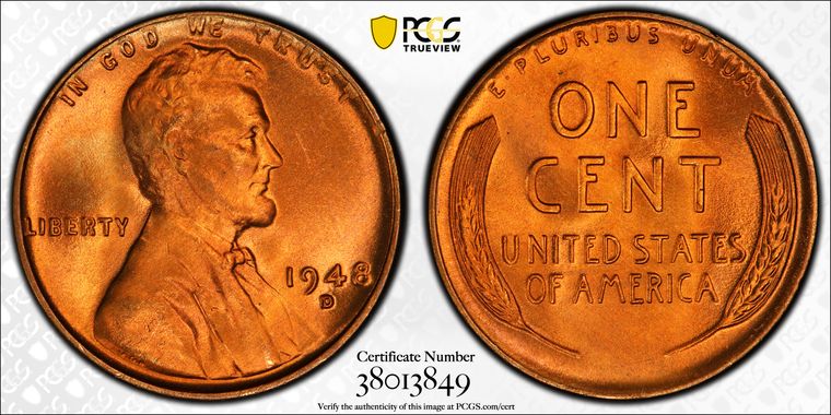 Cert 38013849 - Coin Image