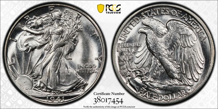 Cert 38017454 - Coin Image