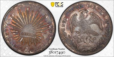 1852-Mo GC 8 R Mo37 MS63