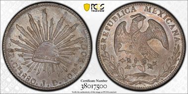 1880-Cn JD 8 R Cn39 MS64