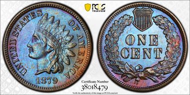 1879 1C MS64BN