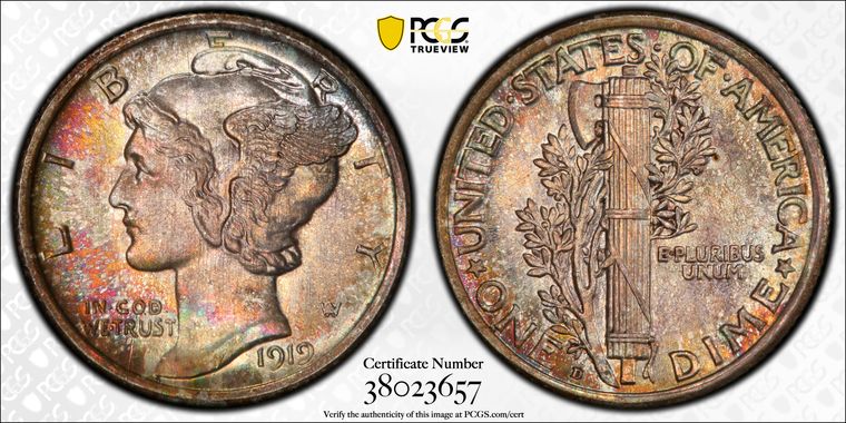 Cert 38023657 - Coin Image