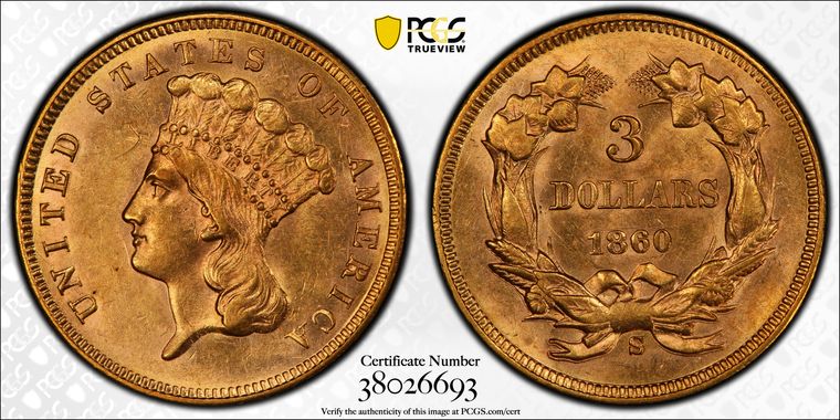 Cert 38026693 - Coin Image