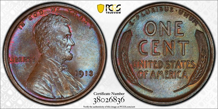 Cert 38026836 - Coin Image