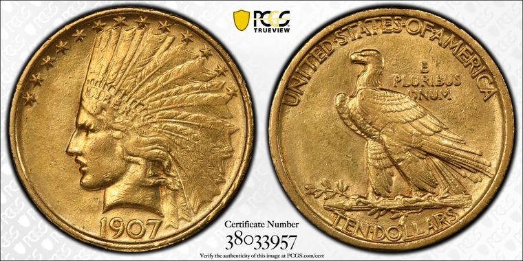 Cert 38033957 - Coin Image