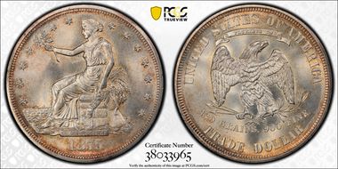 1875 T$1 Type I/II MS64