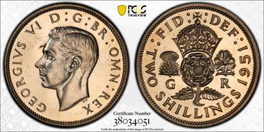 1951 Florin S-4107 PR66