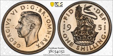 1951 Shil S-4108 English Rev PR66