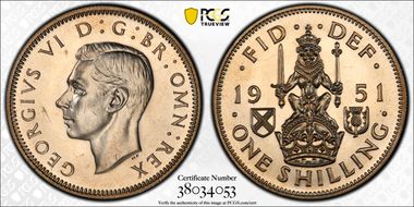 1951 Shil S-4109 Scottish Rev PR65