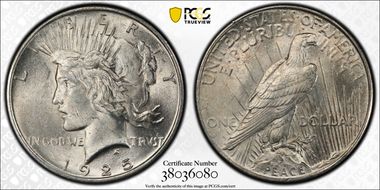 1925 $1 MS63