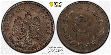 1915 2C Small MS64BN