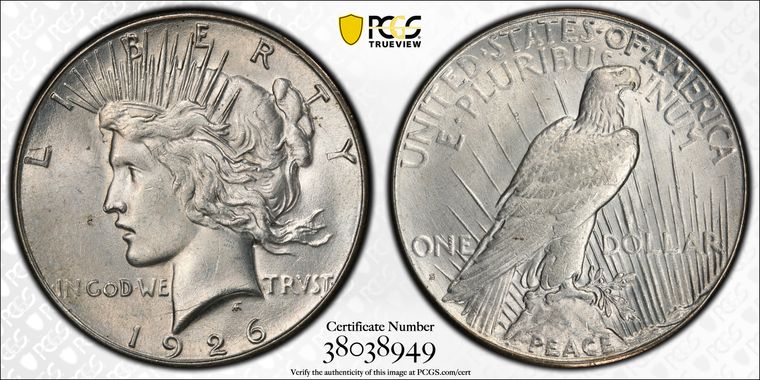 Cert 38038949 - Coin Image