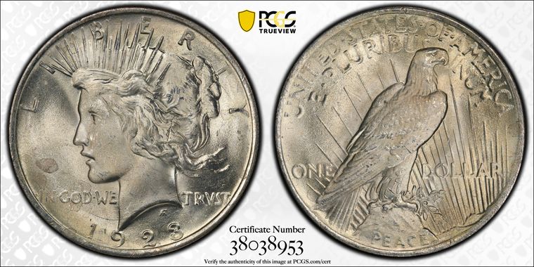 Cert 38038953 - Coin Image