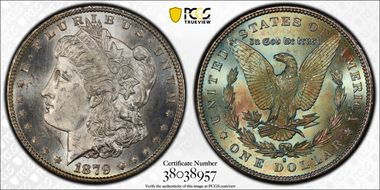 1879-S $1 MS64