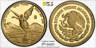 2009-Mo 1/20 oz Libertad Gold PR69DCAM