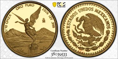 2006-Mo 1/10 oz Libertad Gold PR69DCAM