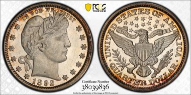 1892 25C DDO FS-101 MS60PL