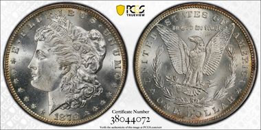 1879-S $1 MS66
