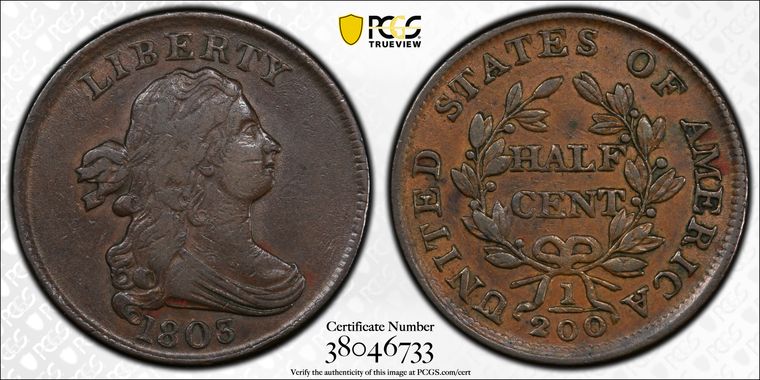 Cert 38046733 - Coin Image