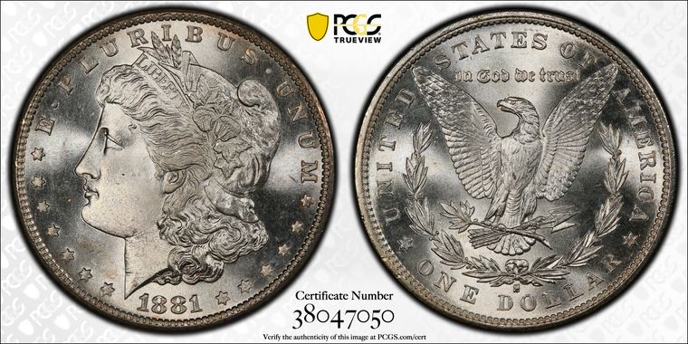 Cert 38047050 - Coin Image