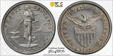 1929-M 20C Allen-11.19b Tripled 2 XF45