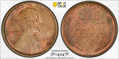 1909-S VDB 1C MS63BN