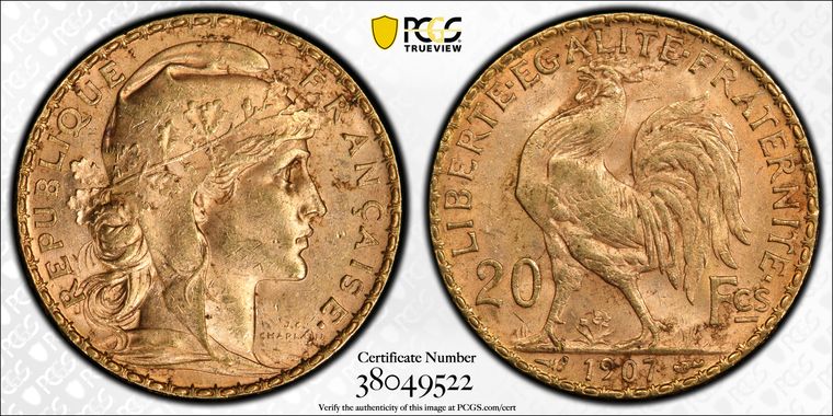 Cert 38049522 - Coin Image