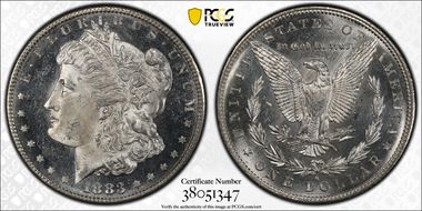 1883-S $1 MS64