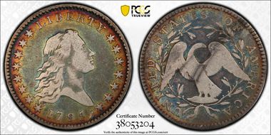 1795 50C O-113, A over E F15