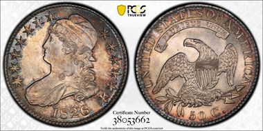 1826 50C MS66