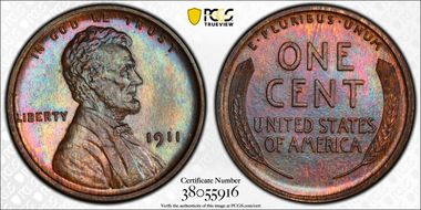 1911 1C PR63BN
