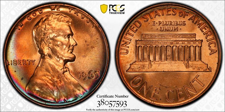 Cert 38057593 - Coin Image