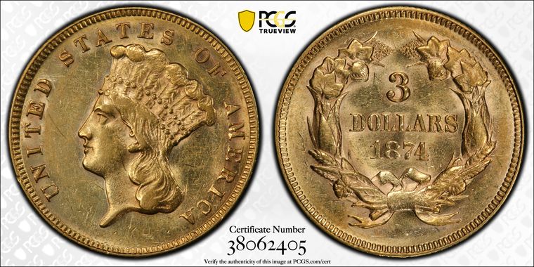 Cert 38062405 - Coin Image