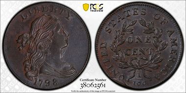 1798 1C S-175 AU58BN