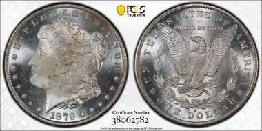 1879-S $1 MS66