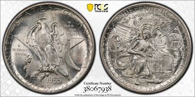 1935-D 50C Texas MS66