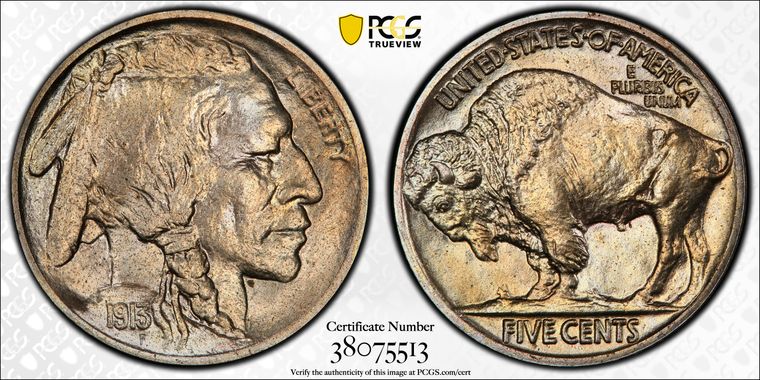 Cert 38075513 - Coin Image