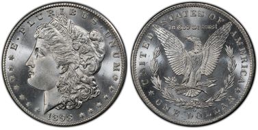 1898-O $1 MS67+